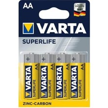 Varta Süperlife Çinko Kalem Pil 22397 4'lü