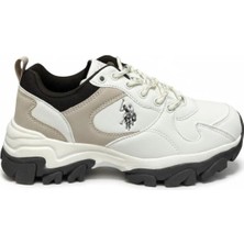 U.S. Polo Assn. Us. Polo Assn. Tracky Bej Kahve Kadın Sneaker