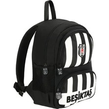 Bereketli Store Me Beşiktaş Nakış Detaylı Çubuklu Anaokulu Çantası | Çocuk Sırt Çantası 25340