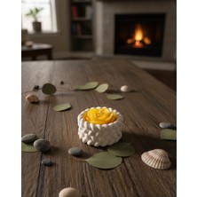 Ferdali Tealight Örgü Desenli Hediyelik Mumluk [kına Söz Nişan]hediyelik