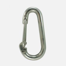 Pileli Store Baş Zincir Karabina Yaylı 5 mm Galvanizli 2 Adet
