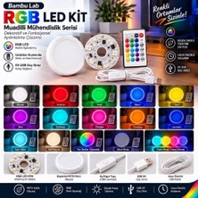 3D Yazıcı Rgb LED Kit Muadili Aydınlatma Kiti 001 (Kumanda Pilsizdir)