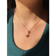 Solenya Gold Renk Yengeç Model Kolye