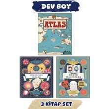 The Çocuk Dev Boy Atlas Kıtalar Denizler Ve Kültürler Arası Yolculuk Rehberi Dünyayı Değiştiren Kelimeler Albert Einsteinın Görelilik Teorisi Büyük Filozoflar Clive Gifford Çocuklar için Atlas Kitabı