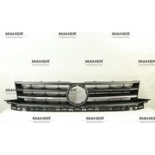 Maher Volkswagen Caddy 2015-2018 Ön Panjur Siyah 1 Nikelaj Çıtalı Tw - Y (Oem No: 2K5853651ARYP)