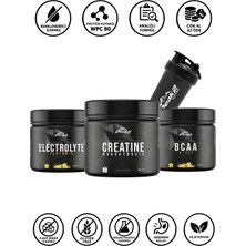 Peak 2 Performans Paketi: Elektrolit (300G) + Bcaa 4:1:1 (300G) + Kreatin Monohidrat (300G) + Shaker Performans ve Dayanıklılık Seti