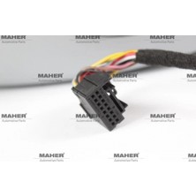 Maher Volkswagen Jetta 2011-2015 Dış Dikiz Aynası Elektrikli, Isıtmalı, Astarlı, Katlanır, Yan - Alt Lambalı Sağ (Oem NO:5C7857508C) (Adet)
