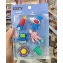 Senacacollection Astronot Ithal Paketli Silgi Seti