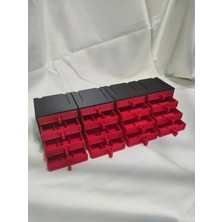 Devletli 3D Mini Çekmeceli Organizer Çok Amaçlı Düzenleyici