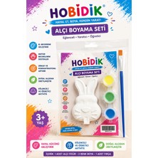Eymen Hobi Tasarım Eymen Hobi 10 Adet Tavşan Alçı Boyama Seti – Çocuk Boyama Etkinlik Seti
