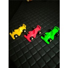 Devletli 3D 1-3 Yaş Oyuncak F1 Aracı 12,5cm 3lü Set Yüksek Kaliteli