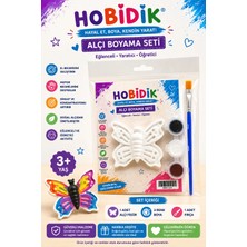 Hobidik Eymen Hobi 10 Adet Kelebek Alçı Boyama Seti – Çocuk Boyama Etkinlik Seti