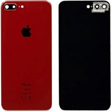 AXYA Apple iPhone 8 Plus Arka Pil Batarya Kapak Cam Kamera Lensli
