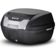 Shad SH40 Motosiklet Arka Çanta 40 Litre Kapasite Top Case Motor Çantası