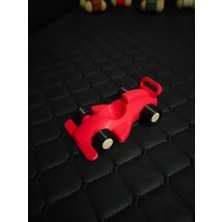 Devletli 3D 1-3 Yaş Oyuncak F1 Aracı 12,5cm Kırmızı Yüksek Kaliteli