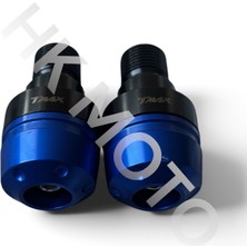 Yamaha Tmax Gidon Denge Topuzu Vidali Cnc Mavi