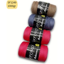 Oxford İplik Stok Fazlası 1000 Gram Pp No:6 Makrome Mix SF1249