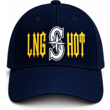 BarsDepo Longshot Lacıvert Unisex Nakışlı Şapka | Gothic Tasarım Baseball Cap | Ayarlanabilir