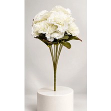 Erhan Flowers Beyaz Karanfil Demeti 11 Dallı (Saksısız)