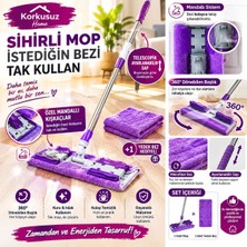 Yönteks Temizlik Yeni Nesil Mandallı Mop Istedediğin Bezi Tak Kullan