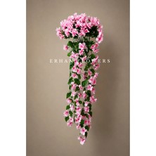 Erhan Flowers Yapay Menekşe Sarmaşık Pembe 75CM (Saksısız)