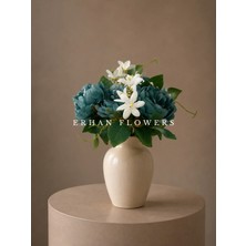 Erhan Flowers Yapay Mineli Mavi Şakayık 45CM (Saksısız)
