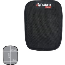 NUKROTECH COOL COMFORT 3D PİLLİON JEL MOTOSİKLET SELE MİNDERİ