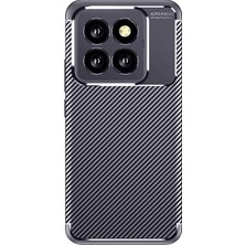 Umut Tekno Uryport Xiaomi Mi 14T Pro Kılıf Auto Focus Karbon Kapak - Lacivert