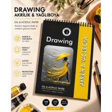 Dream Art Galery A5 Sketchpad Sketchbook Yağlıboya Akrilik Boya Çizim Defteri