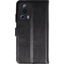 Umut Tekno Uryport Xiaomi Mi 13 Lite Trend S Plus Kapaklı Telefon Kılıf - Siyah
