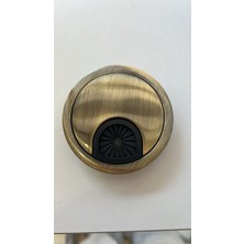 Dizaynaks Zamak Kablo Kapağı Antik 60 mm