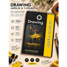 Dream Art Galery DreamArt Galery A5 Sketchpad Sketchbook Yağlıboya Akrilik Boya Çizim Defteri