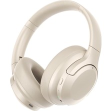 Lapas LP-HD002 Ayarlanabilir Anc Aktif Gürültü Önleyicili Kulak Üstü Bluetooth Kulaklık Beyaz