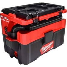Gümrük Bey Milwaukee M18 2.5 Galon Islak/kuru Vakum | Kablosuz Güçlü Temizlik Aleti