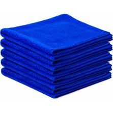 Hep Temiz 5’li Paket – Mavi Yüksek Kalite Mikrofiber Araç Temizlik Bezi