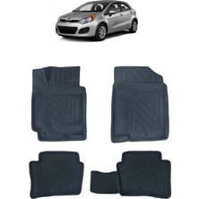 Wehhler Kia Rio Hb 2014 5d Araca Özel Havuzlu Gerçek Kauçuk Kokusuz Paspas
