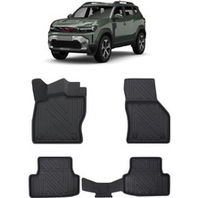 Wehhler Renault Duster 2024 5d Araca Özel Havuzlu Gerçek Kauçuk Kokusuz Paspas