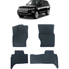 Wehhler Range Rover Vogue 2015 5d Araca Özel Havuzlu Gerçek Kauçuk Kokusuz Paspas
