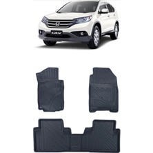 Wehhler Honda Crv 2016 5d Araca Özel Havuzlu Gerçek Kauçuk Kokusuz Paspas