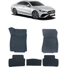 Wehhler Mercedes Cla 2021 5d Araca Özel Havuzlu Gerçek Kauçuk Kokusuz Paspas