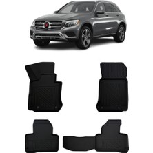 Wehhler Mercedes Glc 2022 5d Araca Özel Havuzlu Gerçek Kauçuk Kokusuz Paspas