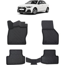 Wehhler Audi A1 2023 5d Araca Özel Havuzlu Gerçek Kauçuk Kokusuz Paspas