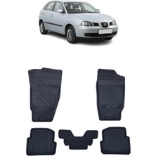Wehhler Seat Ibiza 2002 5d Araca Özel Havuzlu Gerçek Kauçuk Kokusuz Paspas