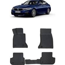 Wehhler Bmw 5 Serisi G30 2017 5d Araca Özel Havuzlu Gerçek Kauçuk Kokusuz Paspas