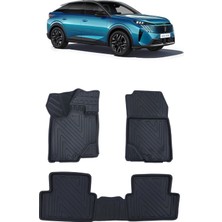 Wehhler Peugeot 3008 Plug-In Hybrid 2026 5d Araca Özel Havuzlu Gerçek Kauçuk Kokusuz Paspas