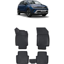 Wehhler Opel Crossland 2021 5d Araca Özel Havuzlu Gerçek Kauçuk Kokusuz Paspas