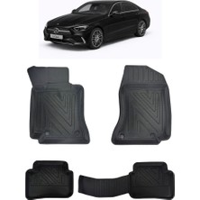 Wehhler Mercedes C Serısı W206 2026 5d Araca Özel Havuzlu Gerçek Kauçuk Kokusuz Paspas