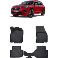 Wehhler Seat Tarraco 2024 5d Araca Özel Havuzlu Gerçek Kauçuk Kokusuz Paspas
