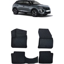 Wehhler Peugeot 2008 Benzinli 2020 5d Araca Özel Havuzlu Gerçek Kauçuk Kokusuz Paspas