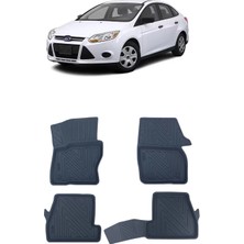 Wehhler Ford Focus 3 2011 5d Araca Özel Havuzlu Gerçek Kauçuk Kokusuz Paspas